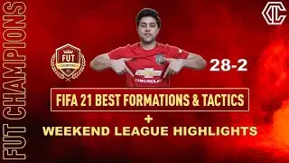 FIFA 21- ELITE 1 FUT CHAMPIONS (28-2) CUSTOM TACTICS THAT GOT ME FUT VERIFIED - WITH HIGHLIGHTS!