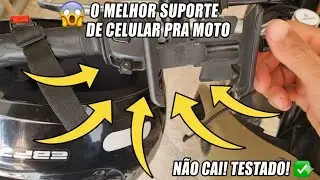 O melhor suporte de celular pra moto[Testado e Aprovado]