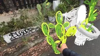 AVP Redrawing in Spatial: Toilet Plant Sculpture