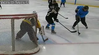 GoPro Hockey Goalie | Week 2 Rec League | Sub Game 1 Grey Game 3