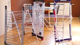 On a TESTÉ les Meilleurs Étendoirs à linge Pliables