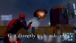 Spider-Man - Bomb Challenge (Chinatown) PS4 Pro