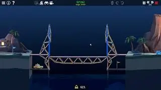 Poly Bridge 2 Challenge Levels : Level 2-08 Solution