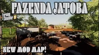 &ldquo;FAZENDA JATOBA (Jatob&aacute; Farm)&rdquo; FS19 MAP TOUR! | NEW MOD MAP! Farming Simulator 19 (Review).