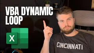 VBA Dynamic Loop Range : VBA in 5 Minutes
