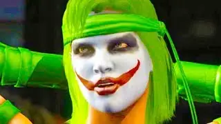 Mortal Kombat XL - The Joker Sonya Blade Costume Mod Performs Intros On All Stages 4K Mods