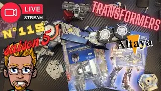 Live n° 115: Discution, bilan et montage de l'Optimus Prime n°26 et 27 de chez ALTAYA.