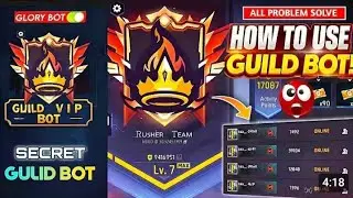 How To Make Gulid Glory Bot Free Fire | Free Fire New Gulid Glory Bot