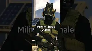 GTA 5 Military Female Outfits #gtaoutfits #gta5 #shorts
