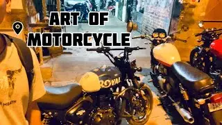 Hunter 350 Handlebar Upgrade | Art of Motorcycles Bangalore | Royal Enfield Mods 🇮🇳