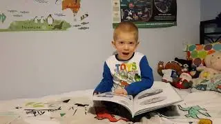 T reads The Snowman and The Snowdog by Hilary Audus and Joanna Harrison!