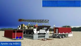 Typical Down Hole Drilling Operation 3D Animation  Downhole Drilling Animation   Extract Oil & Gas