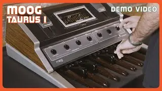 Moog Taurus I Vintage Bass Synthesizer | Demo Video | Retro Gear Shop