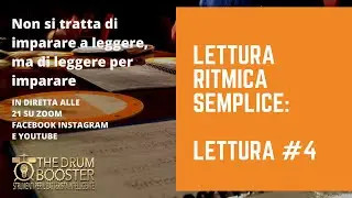 Lettura Ritmica - Unit 4 la pausa di sedicesimo  - The Drum Booster