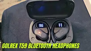 Обзор и распаковка Bluetooth-наушников GOLREX T59 | Лучшие беспроводные наушники