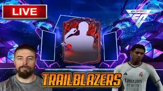 EAFC 24 LIVE TRAILBLAZERS IS HERE! FUT CHAMPS WEEKEND LEAGUE! HUGE PACK OPENING @6PM CONTENT!