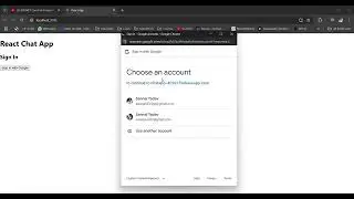 React Chat Application using Firebase Storage!