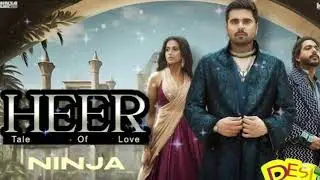 Heer Lyrics Video | Ninja & Shehnaz Akhtar | Emotional Punjabi Song 2025 | Full Screen