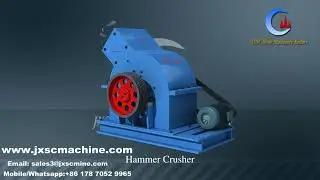 Jxsc Hot Sale Slag Stone Ore Coal Hammer Crusher Machine Rock Crusher