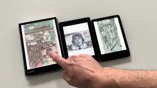 Как выглядит чтение комиксов на Amazon Kindle и Pocketbook InkPad Color 2