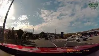 Shoreline Shopping Centre.  Howrah, Tasmania - wrong exit mate