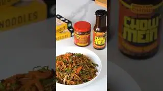 Street-style Desi Chowmein #noodles #chowmein #spicyfood #recipe #asianfood