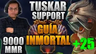 TUSKAR SUPPORT APRENDE A COMO JUGARLO🔥GU&Iacute;A INMORTAL | DOTA2
