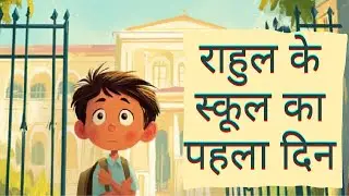 First Day of New School 🏫 | Kids Story | School Boy Story | Kidz Tales | Moral Kids Story
