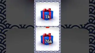 1k vs 76k choose your gift box 🎁#giftbox #shorts #viral #gift #chooseyourgift #chooseone #gifts