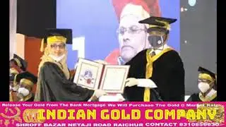 Muslim Girl got gold medal in BSc computer science !! yadgir news