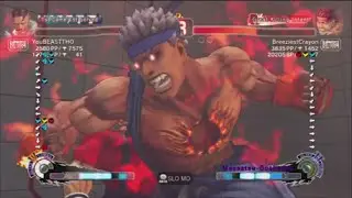 ULTRA STREET FIGHTER IV : RANKED MATCHES ON XBOX 360