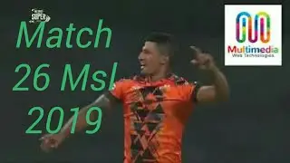 Match 26/ Msl/ cape town blitz vs Nelson Mandela bay giants/highlights/2019