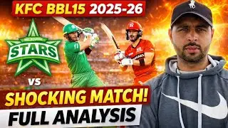 Melbourne Stars vs Melbourne Renegades  MATCH 30 |  Full Match Analysis | BBL15 2025-26  Str vs Ren 