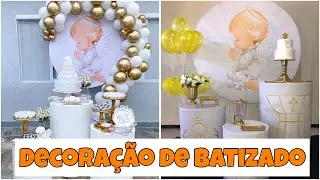 DECORAÇÃO PARA BATIZADO/FESTA DE BATIZADO/MENINO E MENINA