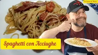 Spaghetti con le Acciughe
