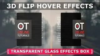 Draft Videos - 2017 | 3d Flip Hover Effects - Transparent Glass Effects Box Design