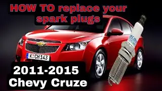Chevy Cruze Spark plug replacement // HOW TO replace your spark plugs #DIY #Chevy #ChevyCruze