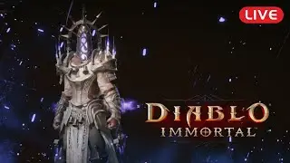 Diablo Immortal Live 🔴 Diablo Immortal Farming Exp, Dungeons, Vault, Battleground , Shadow War