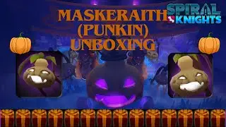 Spiral Knights - Maskeraith (Punkin) Sprite Pod UNBOXING - Dark Harvest Event