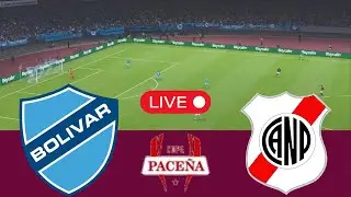 LIVE Bol&iacute;var vs Nacional Potos&iacute; | Copa Pace&ntilde;a 2025 - Video Game Simulation