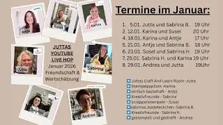 Stampin’ Up! YouTube Live Hop (REPLAY) | Freundschaft & Wertschätzung – Karten für Herzensmenschen