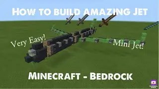 How to build a jet in Minecraft (Any Platform) - How2