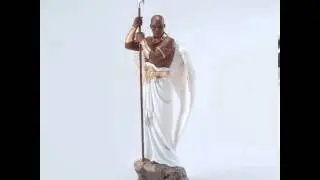 The sentinel (Black Male Angel) by Thomas Blackshear-African Imports Usa