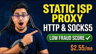 Best Cheap HTTP & SOCKS5 Static ISP Proxy with Low Fraud Score 2026