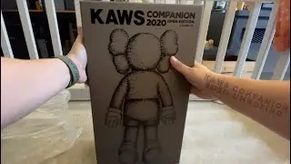 KAWS COMPANION 2020 (Brown) unboxing