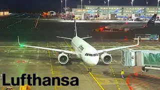 Lufthansa Airbus A320-271NEO | Munich to London Heathrow *Night flight*