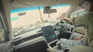 MG Hector Driving in Agra Road 🛣️