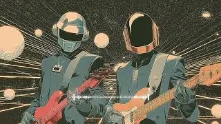 Daft Punk Infinite Grid Funk🪩🤖 | Chill Disco, Electro Funk, Retro Groove Playlist