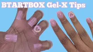 Testing BTArtbox Pre-colored Jelly Tips | DIY Gel -X Nails at Home for Beginners | Kawaii Soft Girl