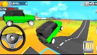 Sky Road Car Driving Game | Extreme Jeep Stunt Game | OPG